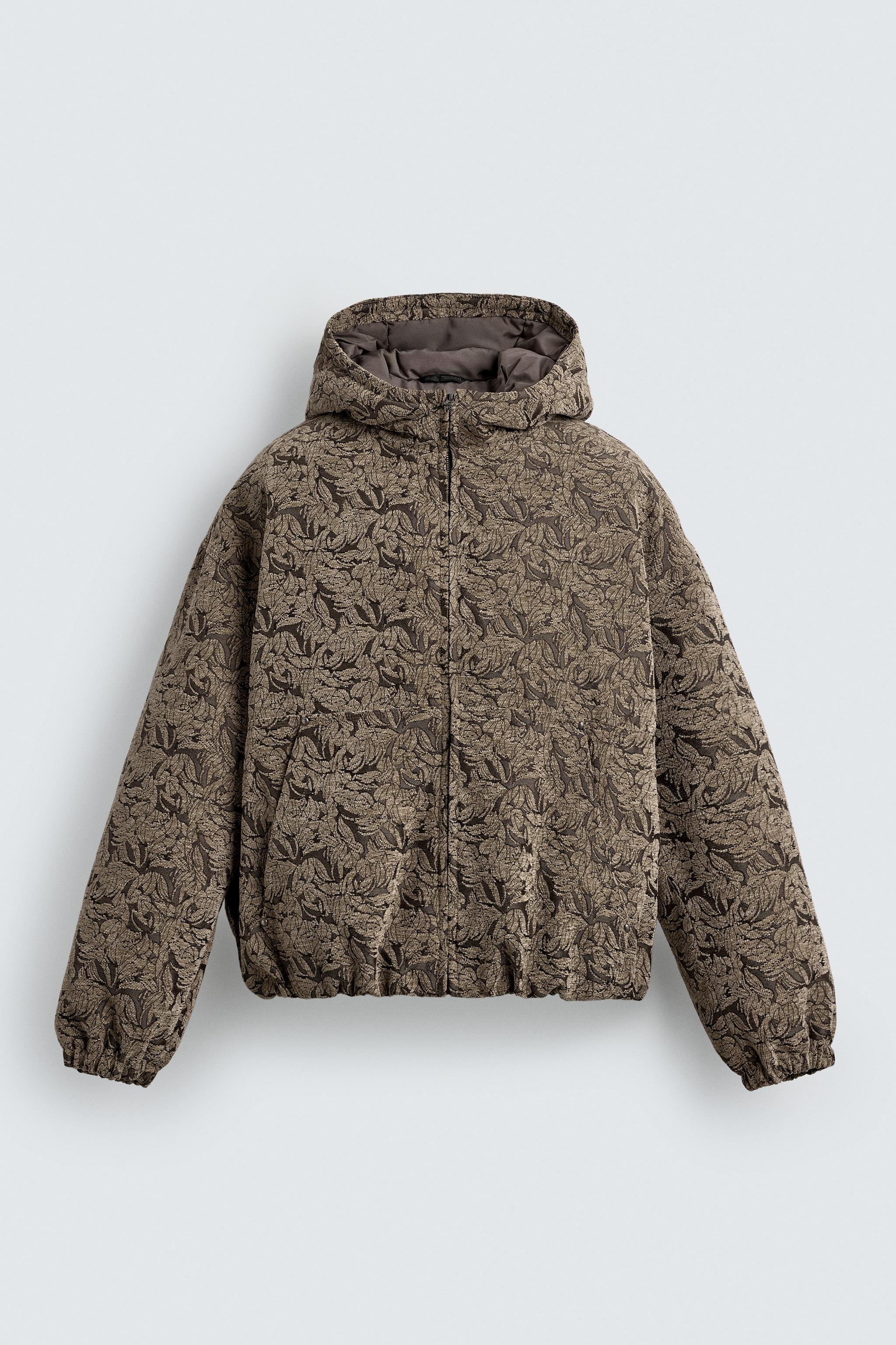 JACQUARD PUFFER JACKET